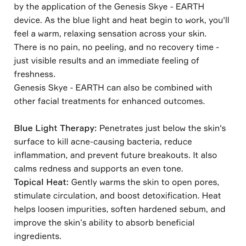 EARTH Genesis Skye Blue Skincare Tool - Picture 8 of 16